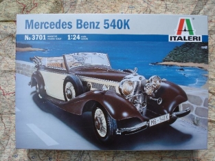 Italeri 3701  Mercedes Benz 540K 1936-1939
